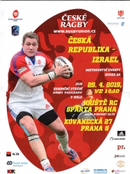 Česko - Izrael, souboj titánů - mezinárodní utkání v rugby