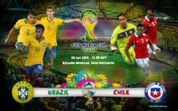 Osmifinálové zápasy začaly….Brazílie vs Chile