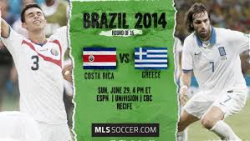 Kostarika vs Řecko až k penaltám