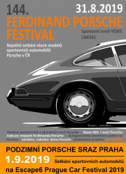 Porsche o víkendu ve Vesci (Liberec)
