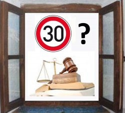 Okénko - Právo v kapse - Rychlost ve městě maximálně 30?