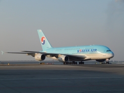 Přílet A 380 KAL935  Korean Air s následnou prohlídkou letadla…aneb byla jsem u toho