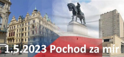 Mírový pochod 1.5. 2023 - doplňující informace